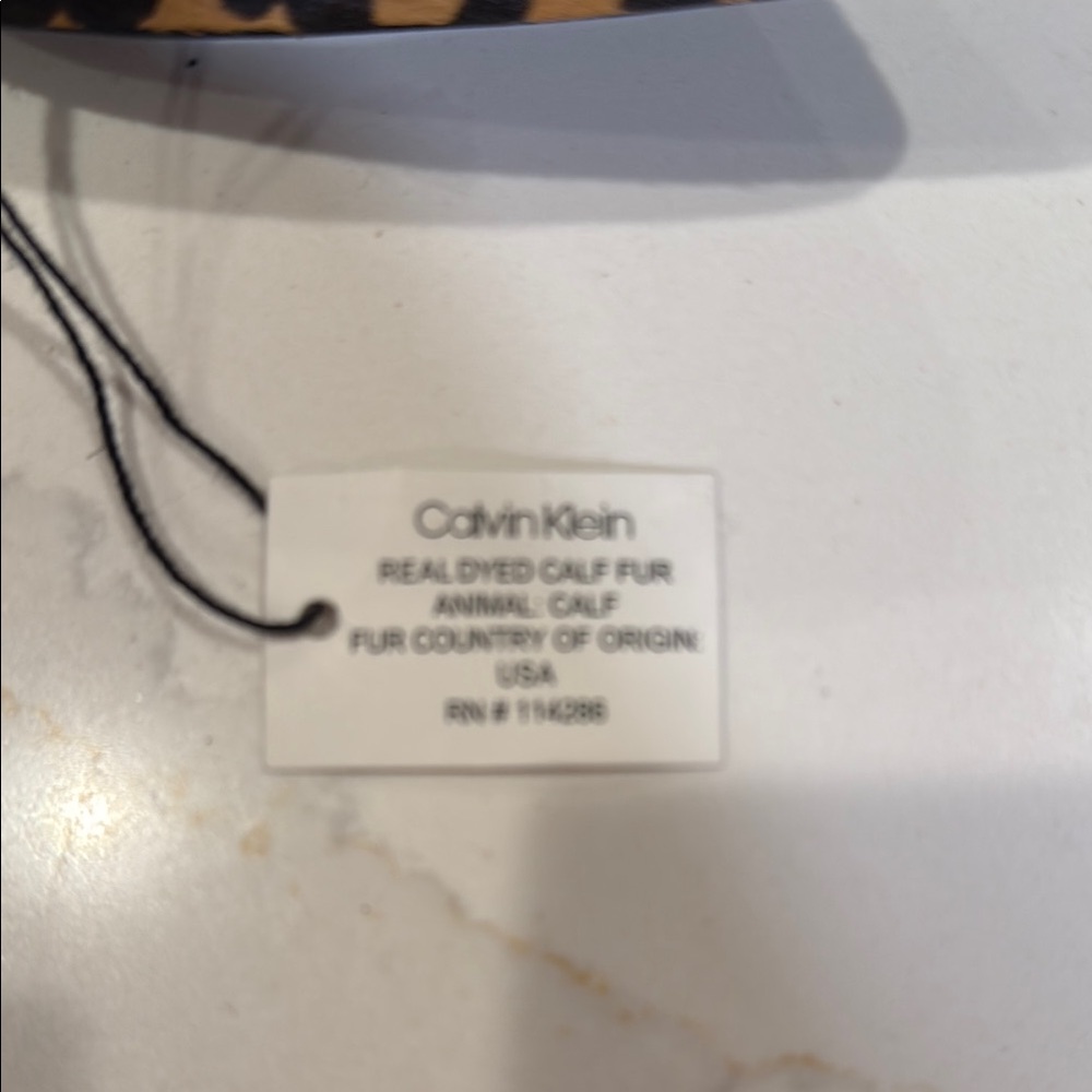 Calvin Klein Leopard Print Women's Heels - Picture 5 of 6